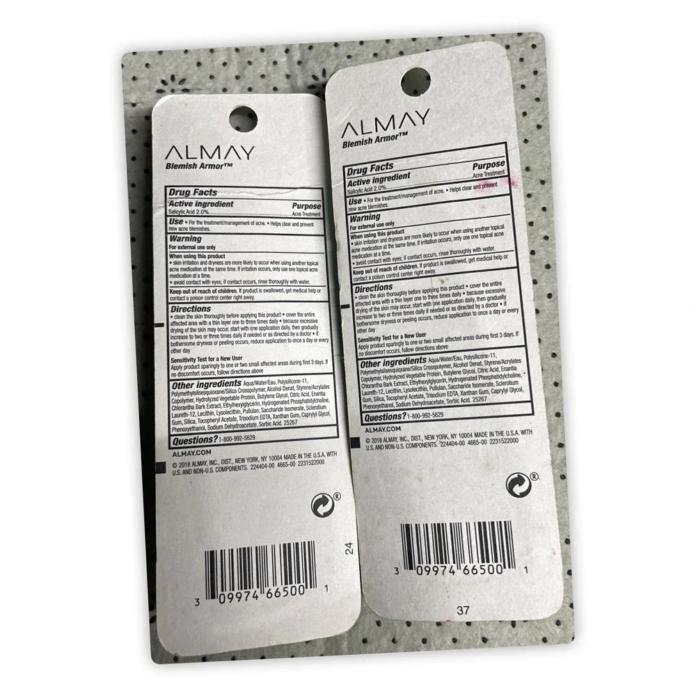 Almay Blemish Armor Maximum Strength‎ Salicylic Acid Acne Treatment, Pk Of 2